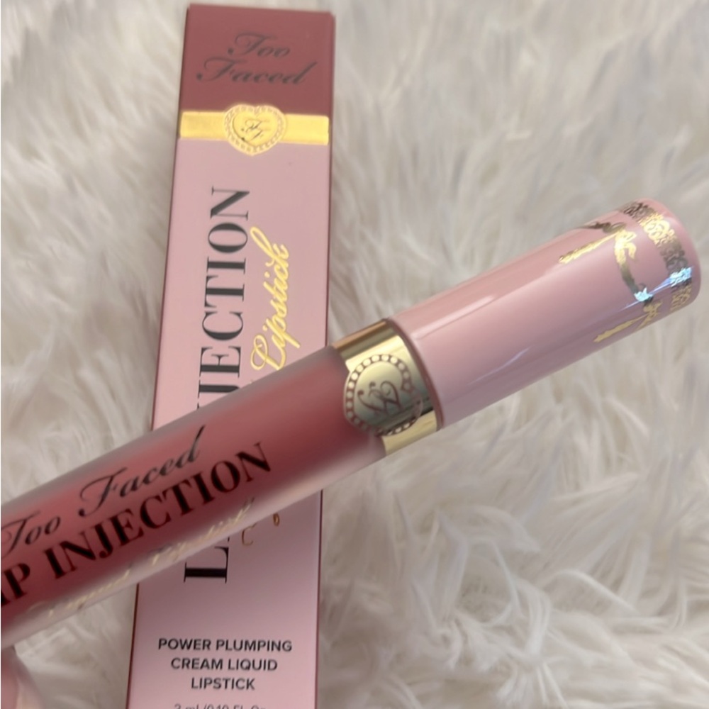 Too Faced Lip Injection Power Plumping Cream Liquid Lipstick/Plump You Up NIB - Picture 4 of 8